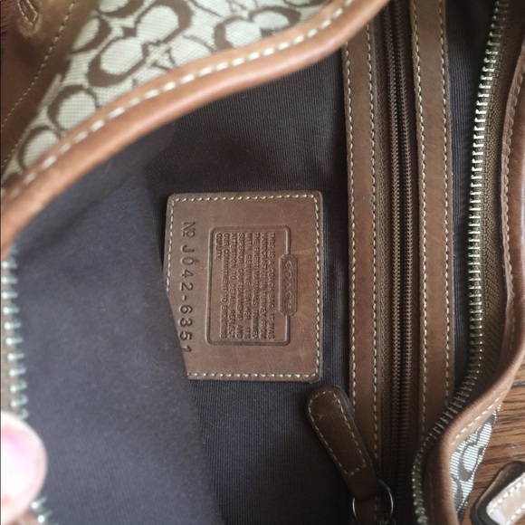 Coach Miniature Canvas Shoulder Bag - Picture 5 of 8